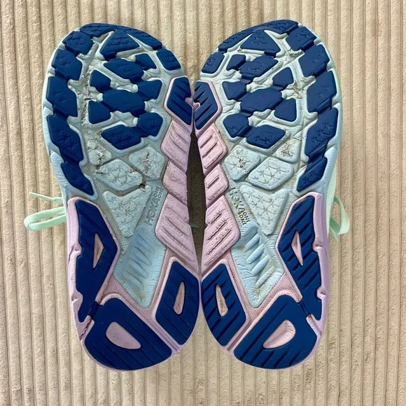 HOKA ONE ONE ARAHI 6 Sunlit Ocean / Lilac Mist Blue Turquoise Purple 7.5 - Picture 11 of 11